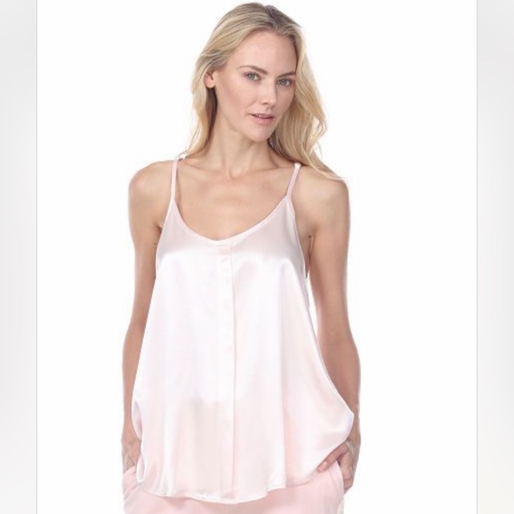 PJ Harlow silk lounge set